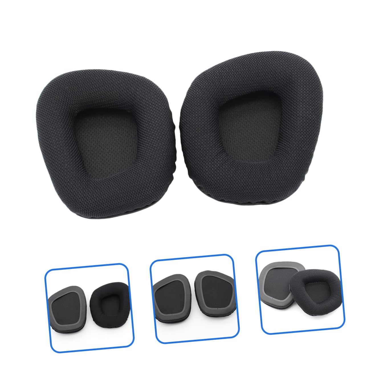 DOITOOL 4 Pares Fundas para Auriculares Orejeras Cubierta de Auriculares Almohadillas para Auriculares reemplazar Almohadillas para Orejas Caso de Auriculares Profesional