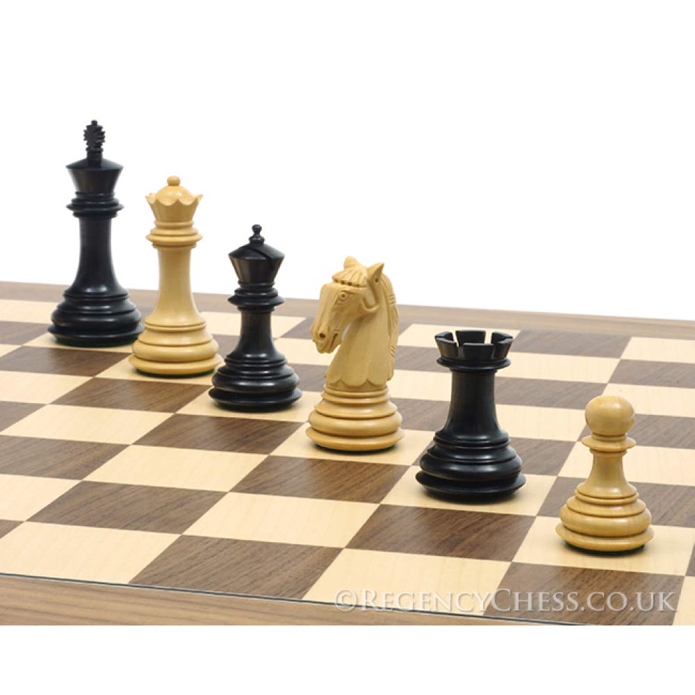 The Regency Chess Company El Gambito Piezas de ajedrez 9.5cm