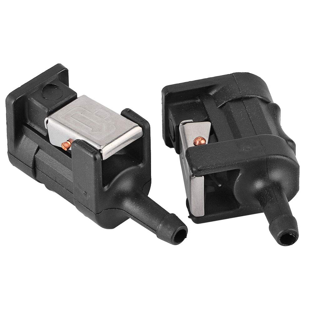 Outboard Fuel Line Connector, 1 Pair Female Barb Fuel Hose Line