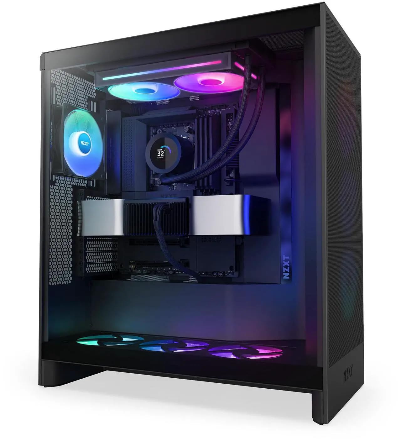 Amazon.com: NZXT Kraken Plus 240 RGB - 240mm AIO CPU Cooler, LCD