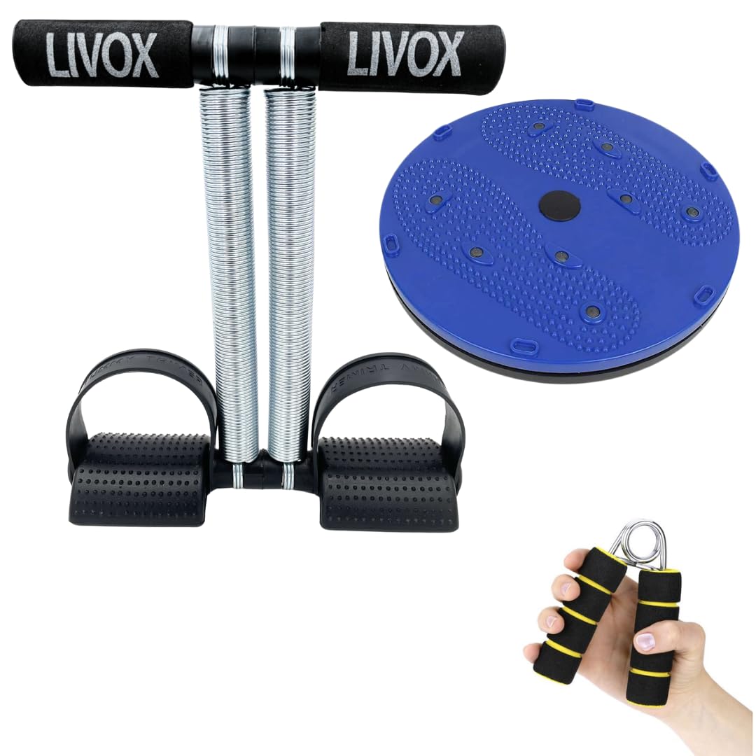 LIVOX TUMMY TRIMMER,Tummy Twister, 1 pis of Hand Grip for home workout Home Gym Kit (B096W1FM7W) Amazon Price History, Amazon Price Tracker