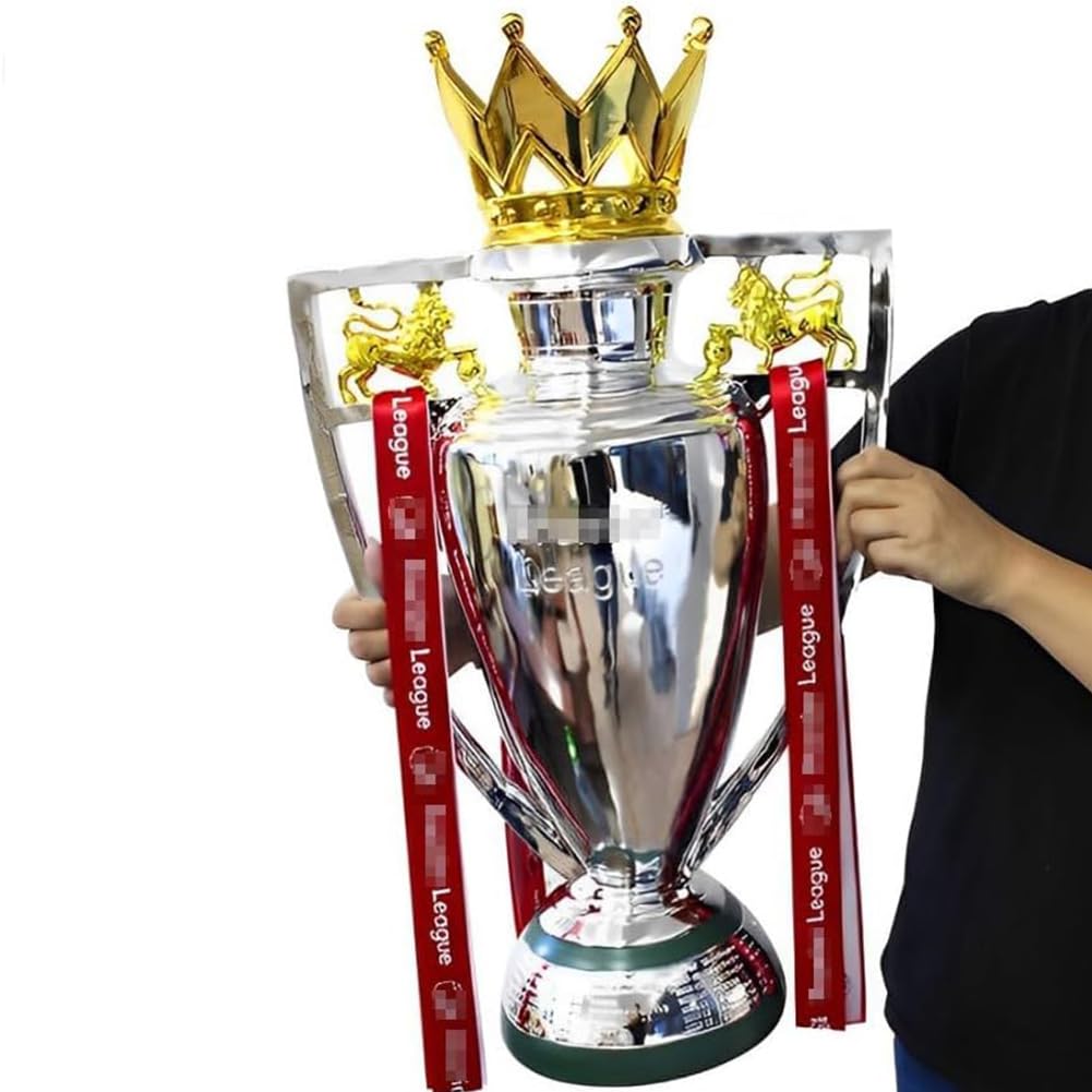 Replica del trofeo del campionato, souvenir della Barclays Cup, 77 cm, ornamento per gli appassionati di sport, per gli appassionati di calcio