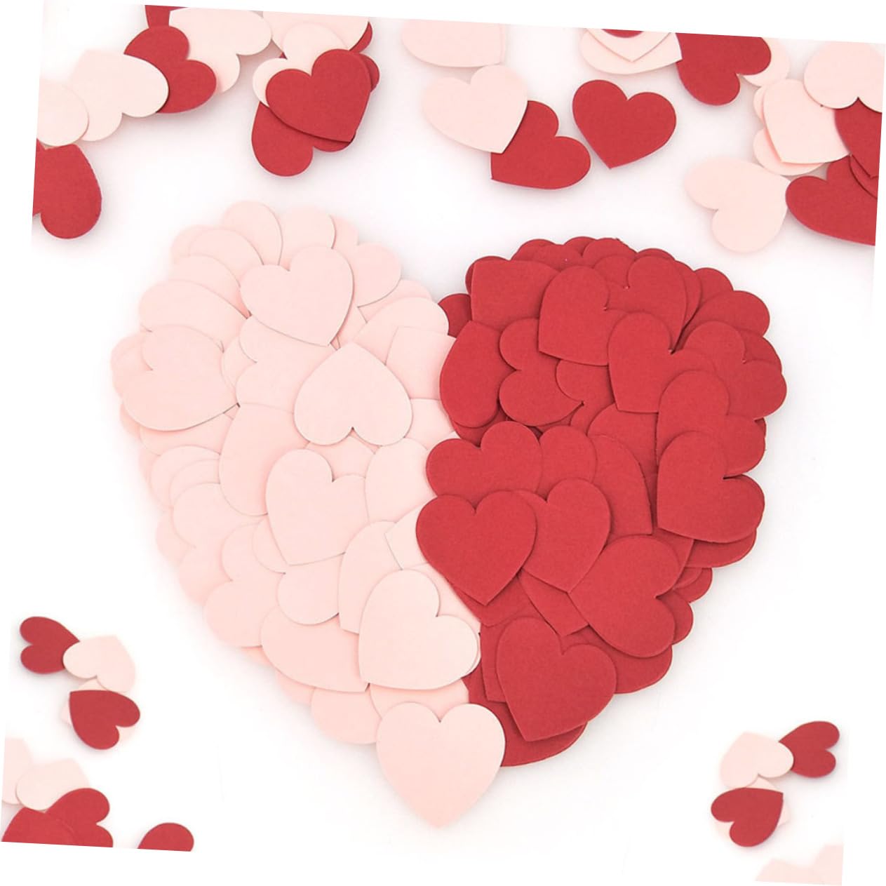 Gadpiparty 3 Set Di Coriandoli A Forma Di Cuore Carini Per Feste Mini Decorazioni Da 3 Cm Rosse Adatte Per Compleanni Matrimoni 400 Pezzi*3