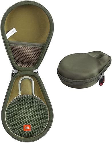 Miniatura 29 de Hermitshell Funda rígida de viaje para JBL Clip 4 / JBL Clip 5, mini altavoz Bluetooth portátil (Squad)