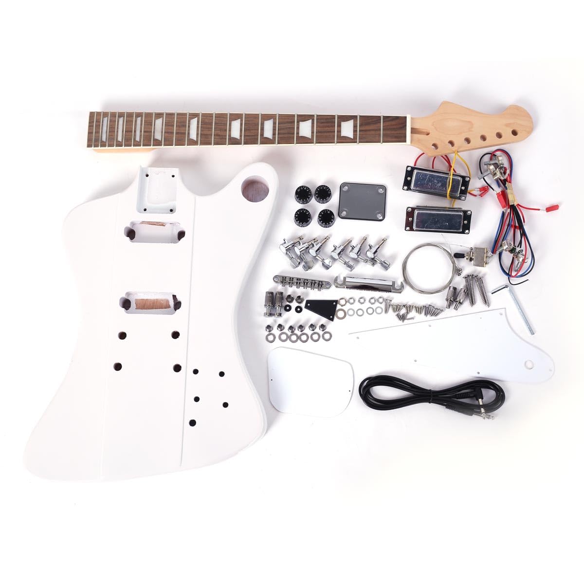 Kit chitarra pronto da dipingere, stile FB