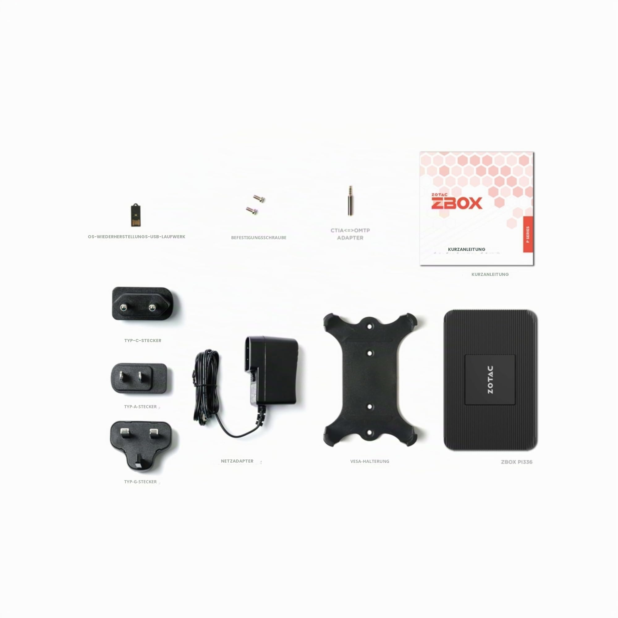 Zotac ZBOX PI336 pico mit Windows 11 Pro