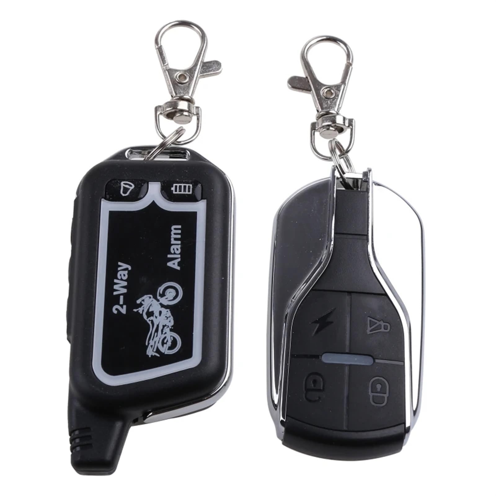 Sistema Allarme Auto Antifurto di allarme for moto bidirezionale con avviso display LED sul telecomando