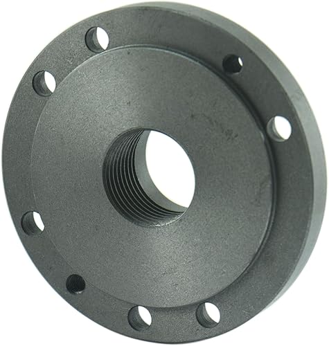 Shars Placa trasera roscada totalmente mecanizada de 5" 1-12-8 TPI para mandriles autocentrantes de 3 o 4 mandíbulas 202-6192