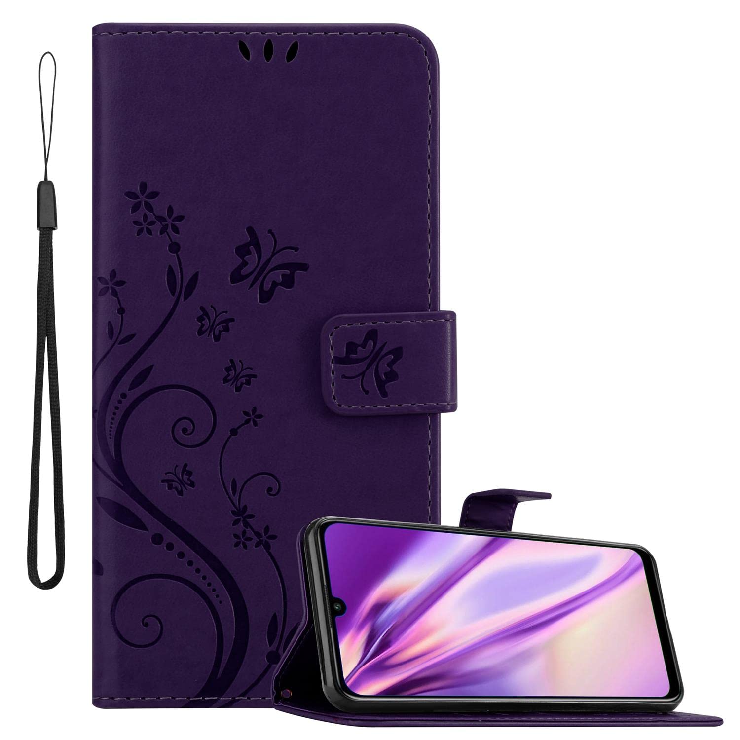 Cadorabo Custodia Libro compatibile con Huawei P SMART