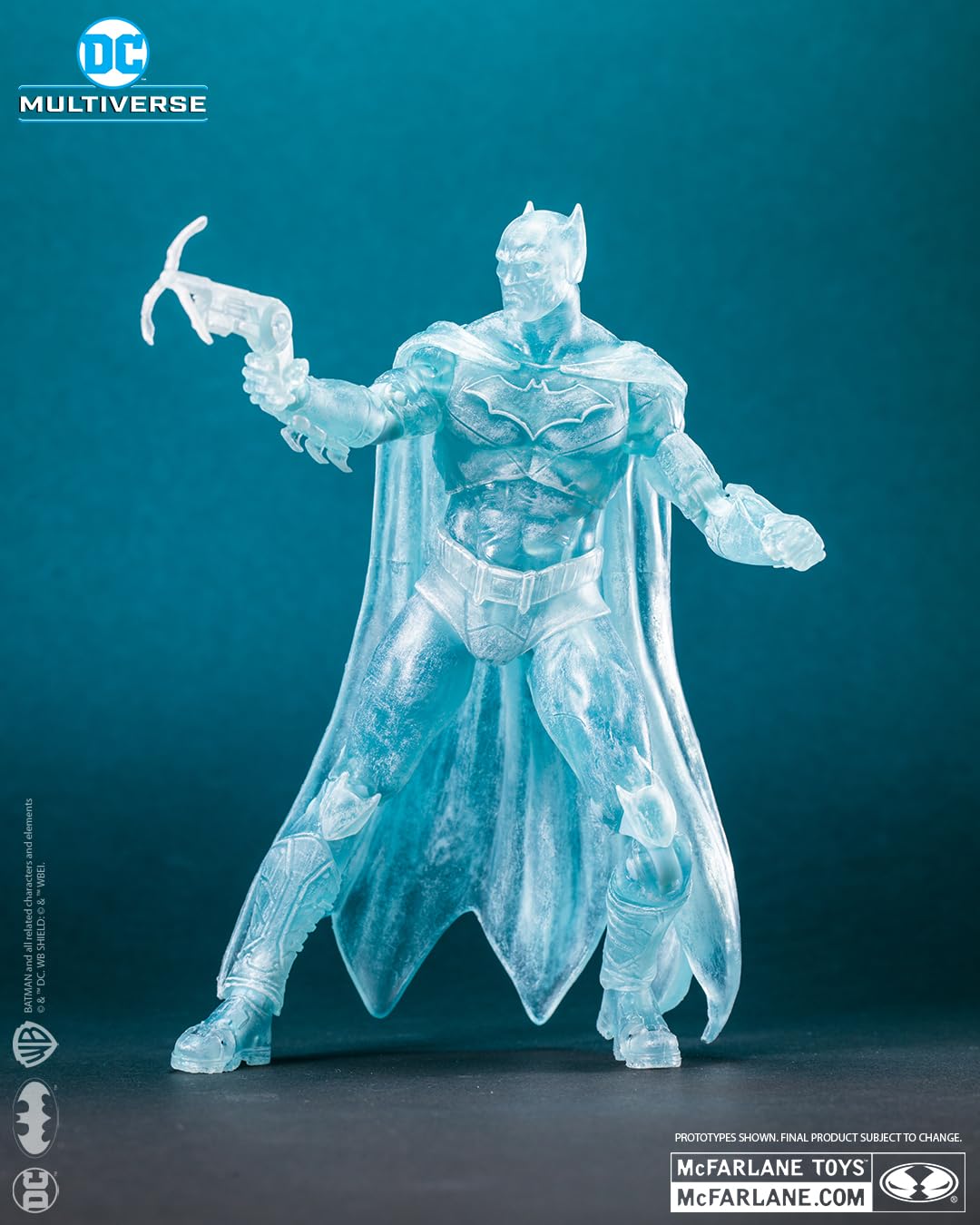 DC Multiverse Figurine Batman (DC Rebirth) Frostbite Edition (Gold Label) 18 cm, Negro, 18