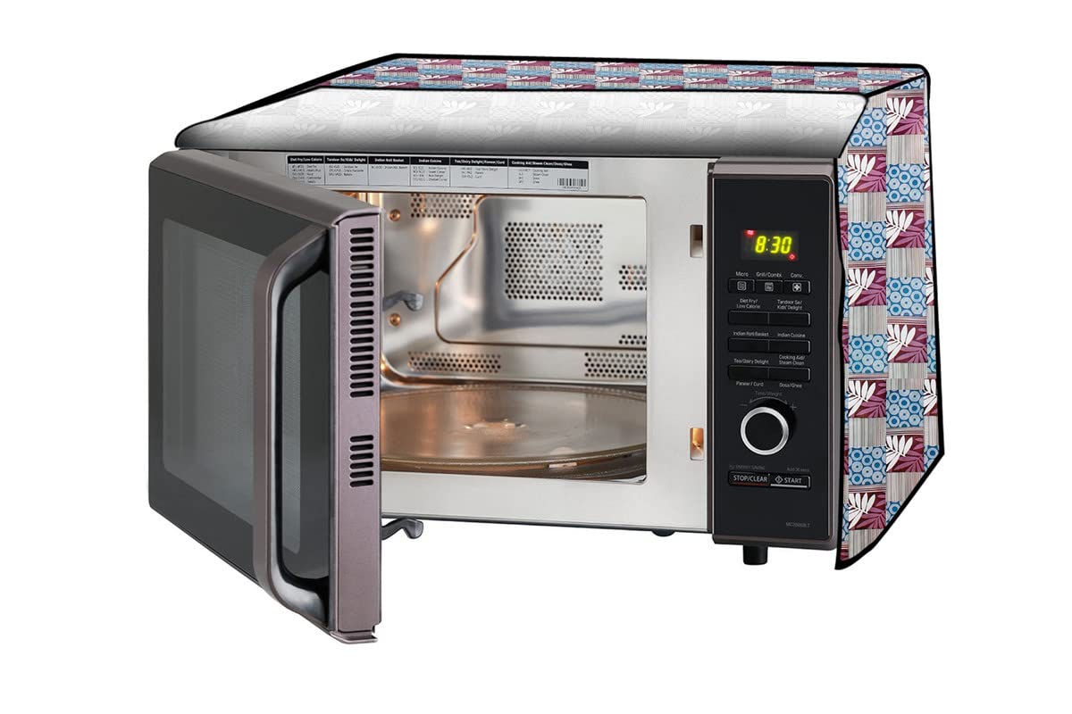 Microwave Cover for Samsung 32L - Red Plaid -21 Microwave Cover for Samsung 32L - Red Plaid -21
