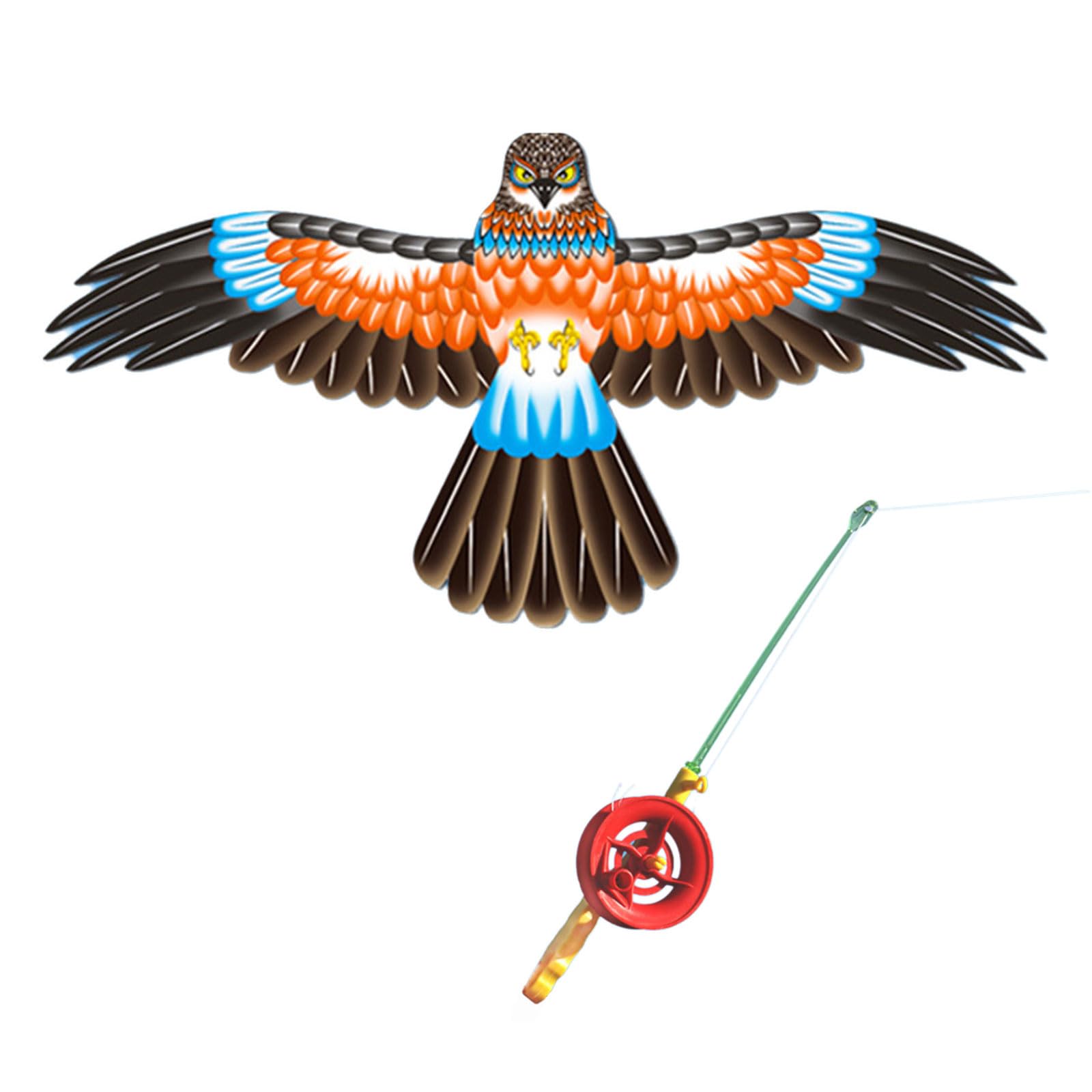 Dynamic Wing Kites Flying Fishing Rod Child Beach Flying Vacation Outdoor Backyard Toy Family Activity Dynamic for Kids Family Gathering โ image 1