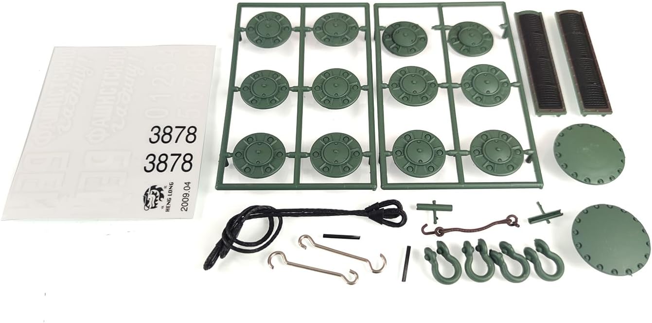 TOUCAN RC HOBBY Henglong 1/16 Scale Soviet KV-1 RC Tank 3878 Decoration Plastic Parts Bag