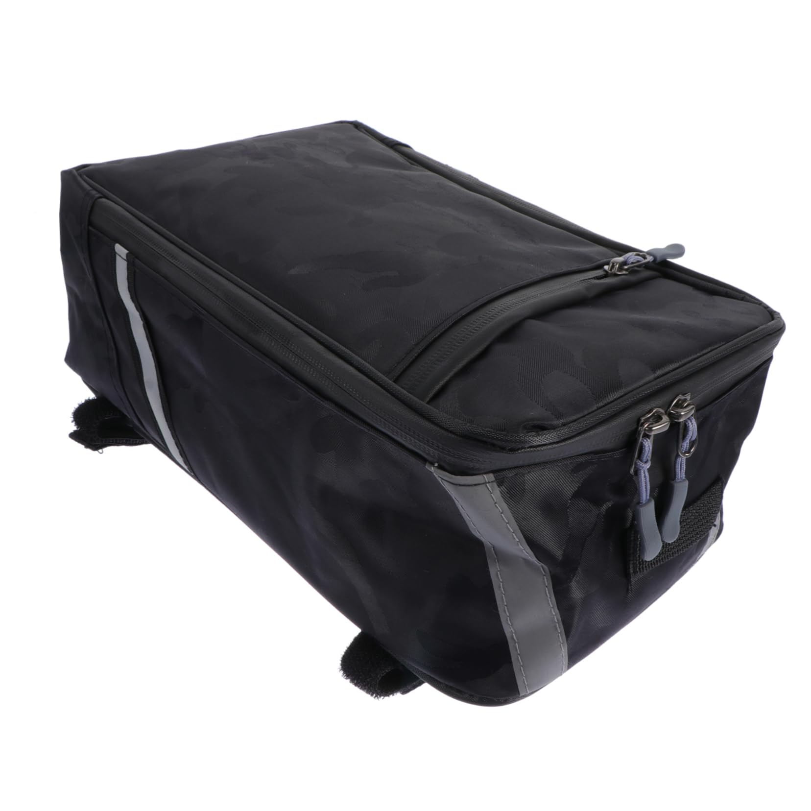 ifundom Bike Pannier Bike Tail Large Capacity Pouch Cycling Back Bag Mountain Storage Tail Trunk Bag under Seat Cycling Pannier Portable Bike Rear Bag Camouflage Polyester