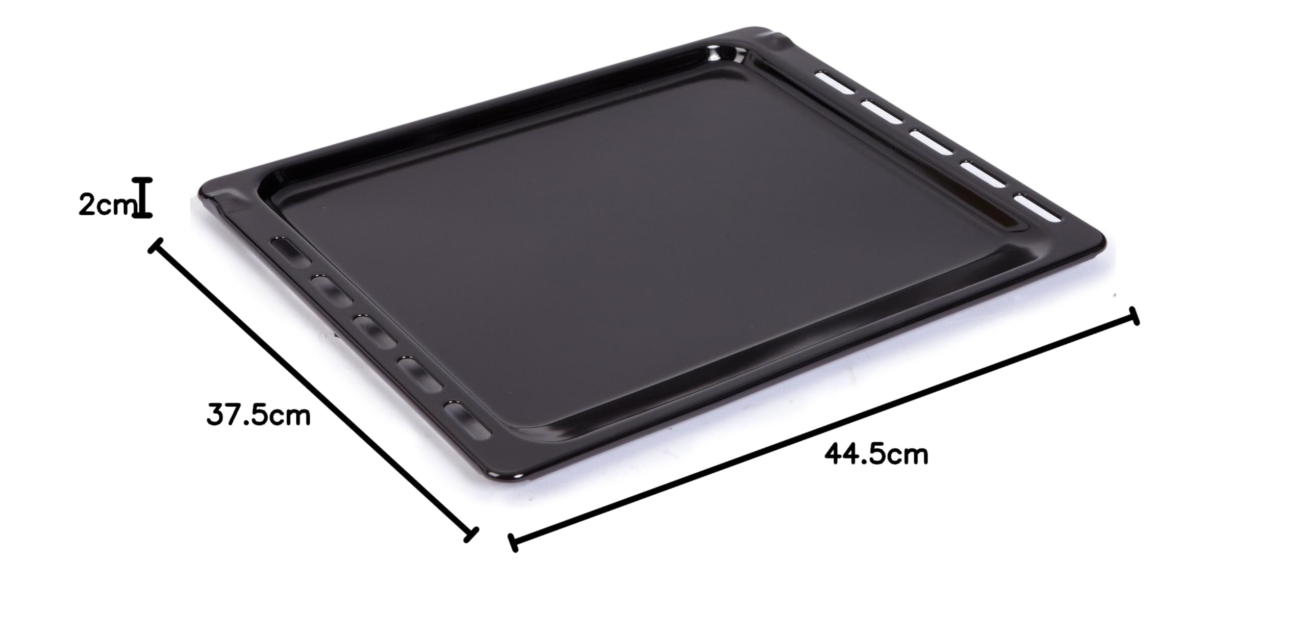 Smaltato teglia/AntiGraffio/Adatto Anche per Vari Modelli di Bauknecht/Whirlpool Ikea e