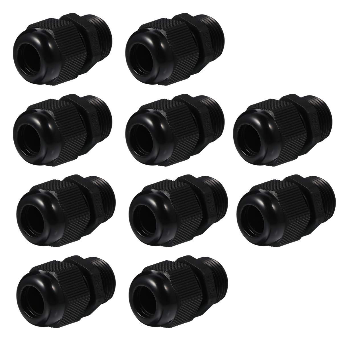 ARTIBETTER Adjustable Cable Connector 50 Pcs Waterproof Cord Connectors Cable Glands