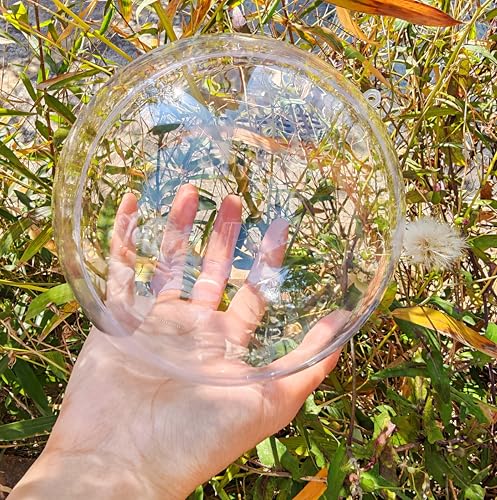 Boules vides en acrylique transparent, remplissables, boules en plastique transparent à faire soi-même, pour les cadeaux du Nouvel An, arbre de Noël,...