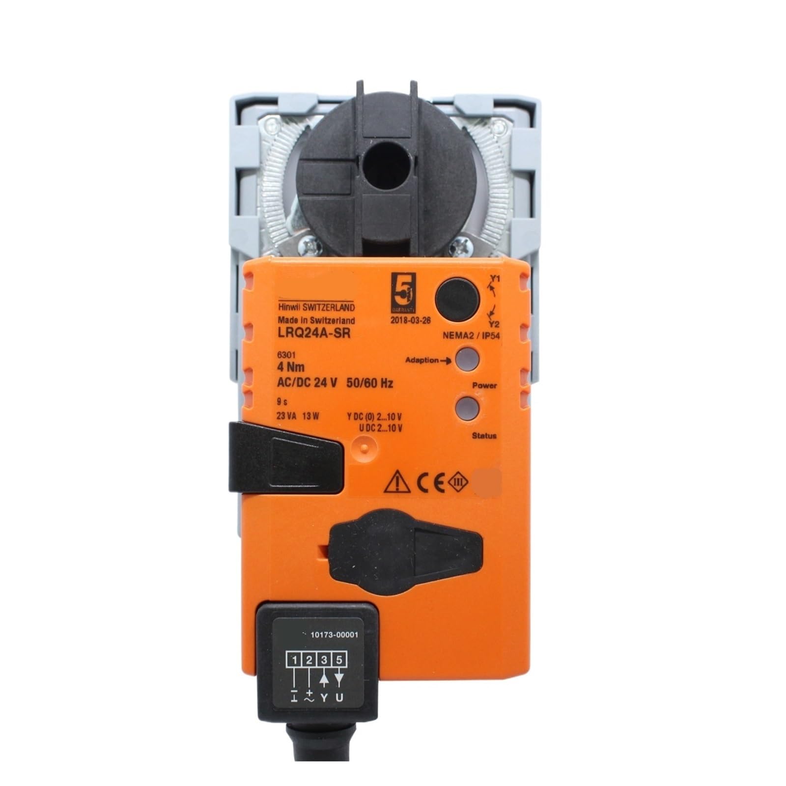 BALYDLUL 5NM LRQ24A-SR AC24V DC24V Modulating Rotary Actuator