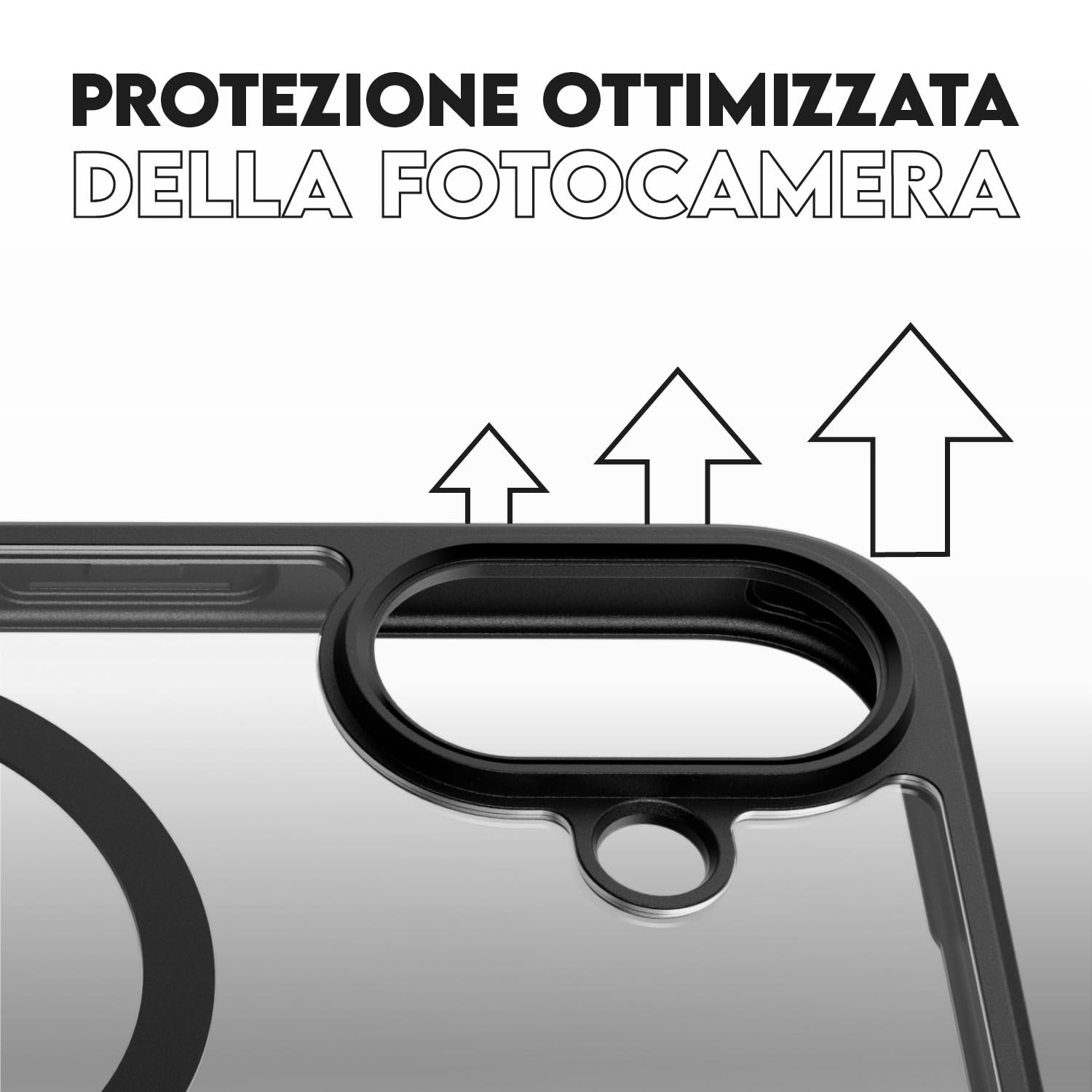 CARE BY PANZERGLASS Cover Urban Combat MagSafe per iPhone 16 Verde Custodia, testata per cadute da 4,8m, plastica riciclata, garanzia anti-ingiallimento, protezione avanzata della fotocamera CARE BY PANZERGLASS Cover Urban Combat MagSafe per iPhone 16 Verde Custodia, testata per cadute da 4,8m, plastica riciclata, garanzia anti-ingiallimento, protezione avanzata della fotocamera