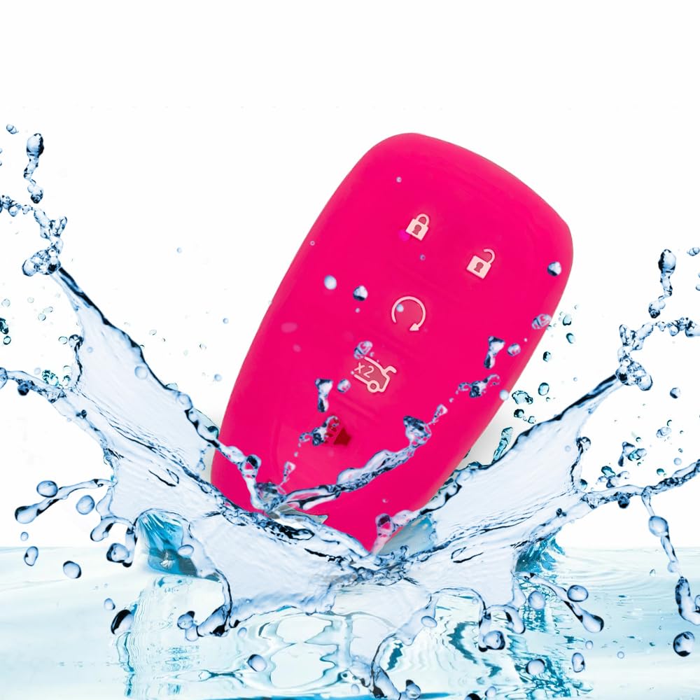 Autobase Silicone Key Fob Cover for Chevy Malibu Camaro Trax Traverse Trailblazer Sonic Cruze Blazer Volt Equinox Spark — view 5