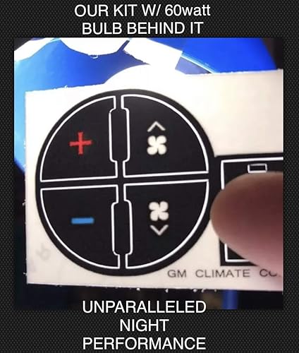 Miniatura 9 de DECAL USA V2 FITS Mercedes Benz 2007 2008 2009 2010 2011 2012 2013 Kit de renovación de superficie de botón de control interior Adhesivos adhesivos