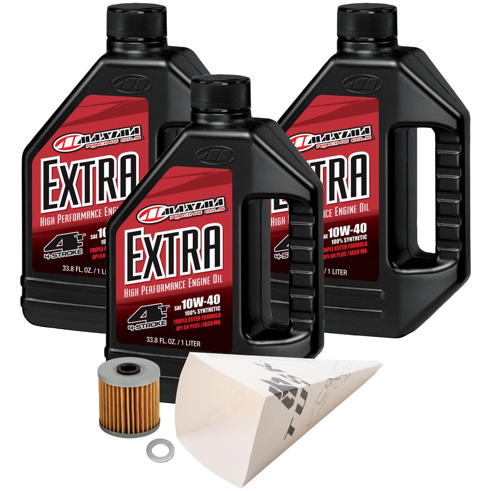 メンテナンス TAKMO 4 Cycle Engine Oil 10W-40 DL-1 Amazon.com: Tusk 4-Stroke Oil Change Kit 10W-40 Compatible with