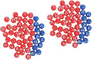 Toyvian 2 Conjuntos De Máquina De Loteria Bola Bingo Gaiola Mini Bolas De Bingo Loteria Pong Bolas Bolas De Loteria Para Entretenimento Festa Bolas De Loteria Festa Sorteio Bolas Jogo