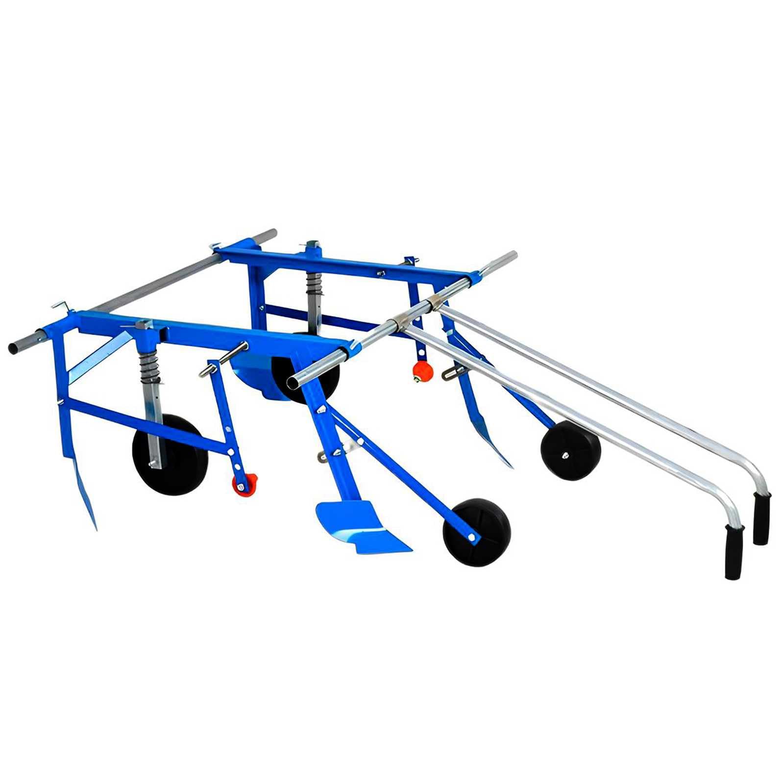 Huerto Plastico MáQuina Maquinaria AgríCola,Manual Multifuncional Anchura Y Profundidad Ajustables,Plastico Agricola MáQuina Acolchado,Adecuada para De JardíN para Huerto