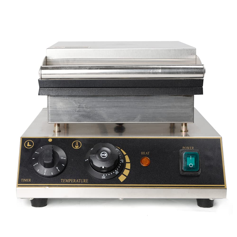 Herzförmiger Waffeleisen 220V 1750W Elektrischer Waffelautomat für knusprige Herz-Waffeln Küchenkleingerät ideal für Frühstück und Familien Einfache Bedienung