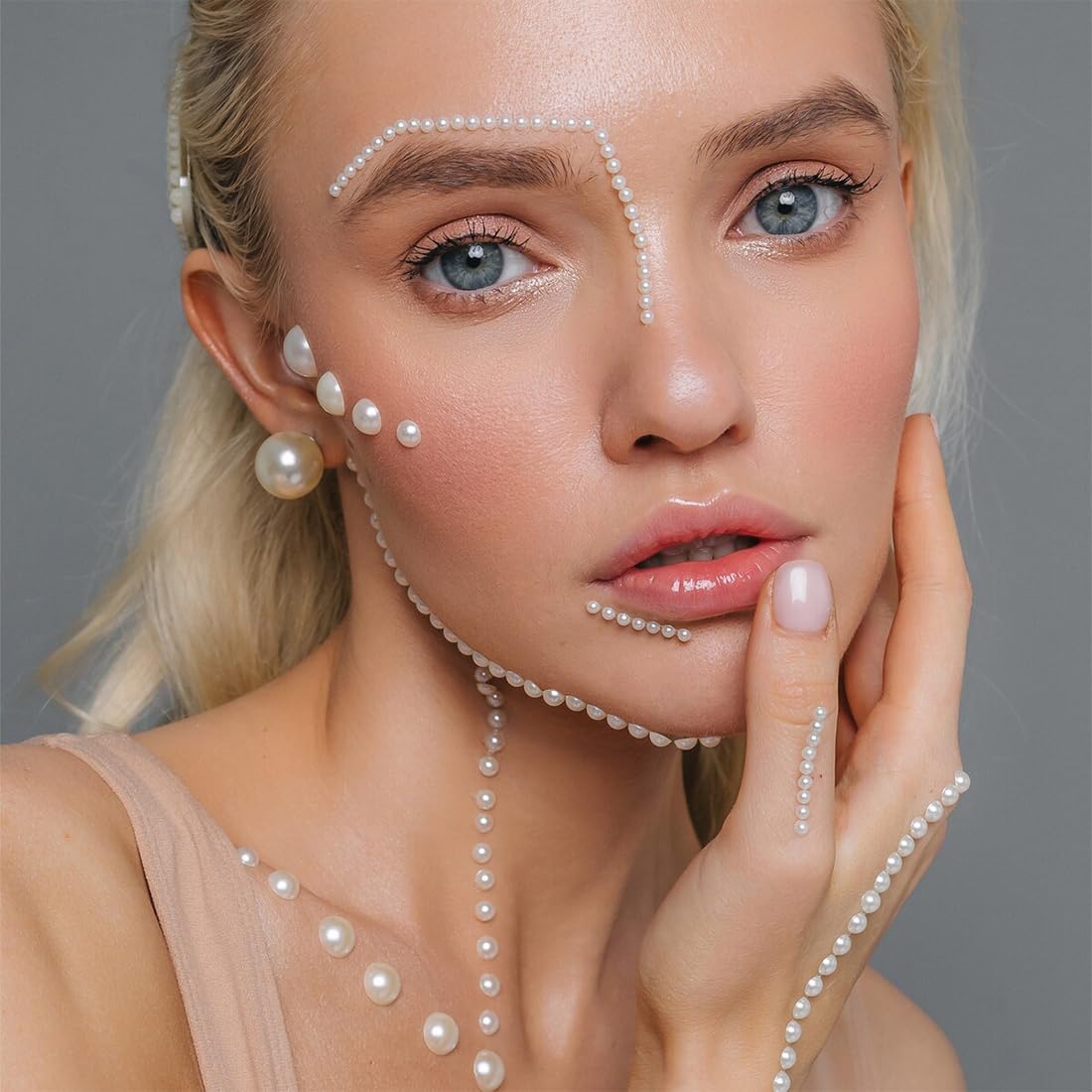 Strass Pour Visage - 9 Sets De Paillettes Autocollantes - Brillants Et Cristaux Pour Fêtes - Festivals, Carnavals, Mariages