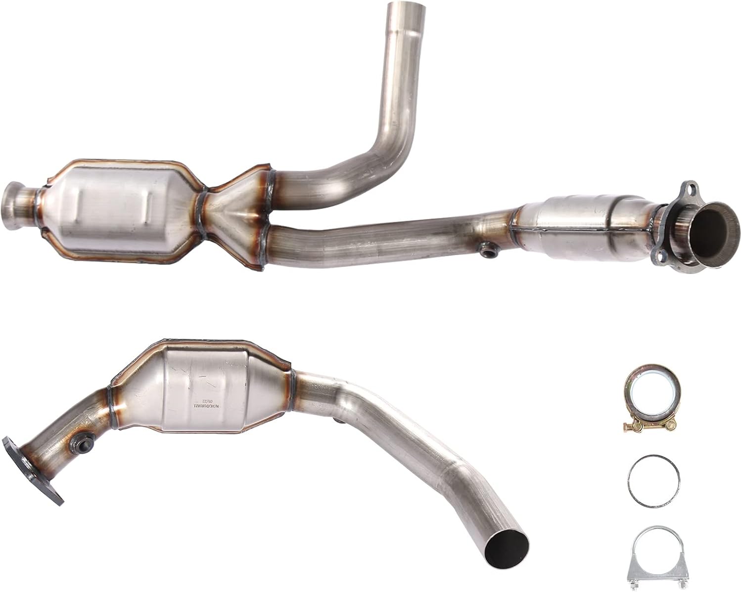 BoardRoad Catalytic Converters DirectFit Stainless Steel for 0914 Chevy Silverado