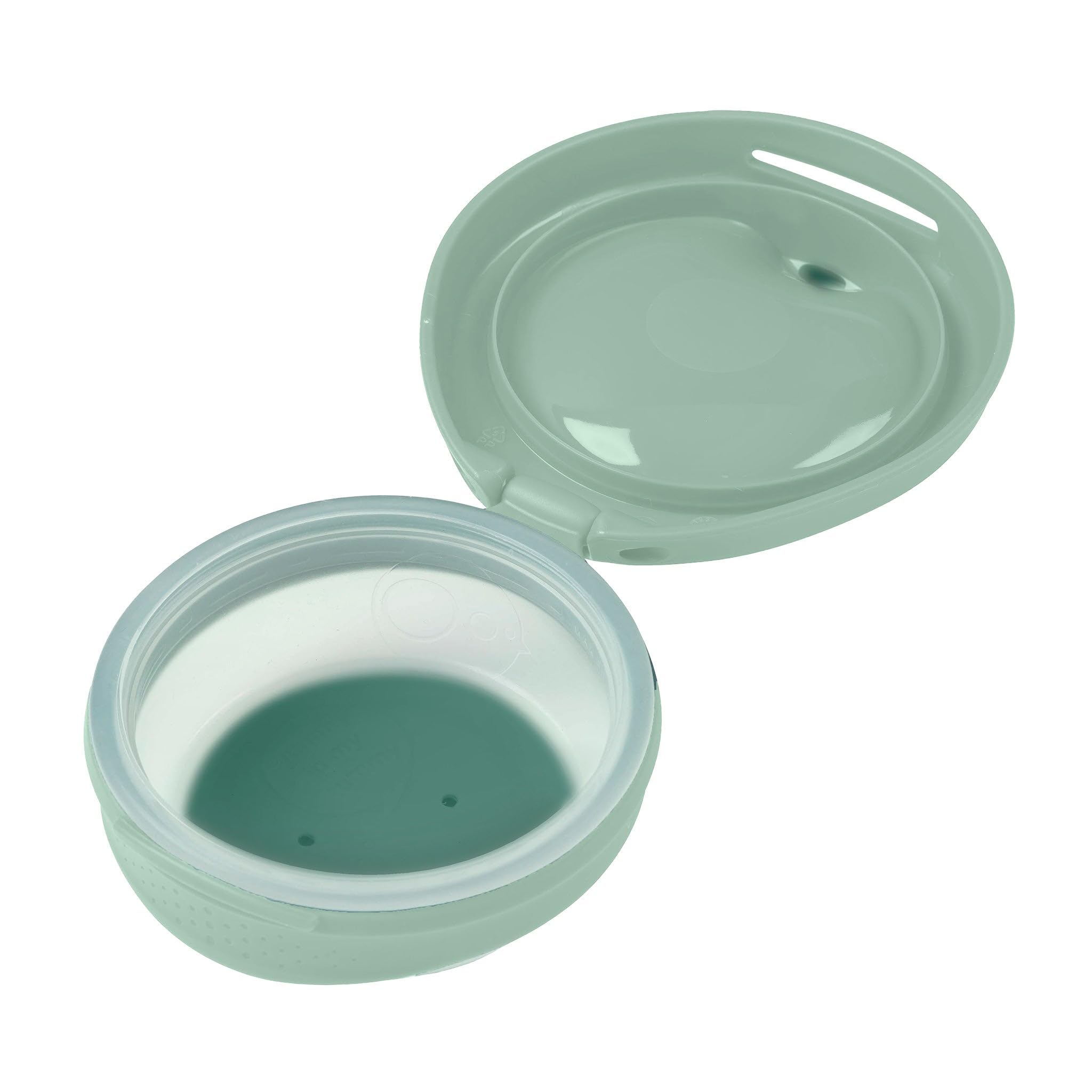 b.box Fill+Feed | Boite Repas Réutilisable pour Bébé | Boite de Conservation Alimentaire en Silicone avec Couvercle | Passe au Lave-Vaisselle et au Micro-ondes | Sans BPA | Dès 4 Mois | 110 ml