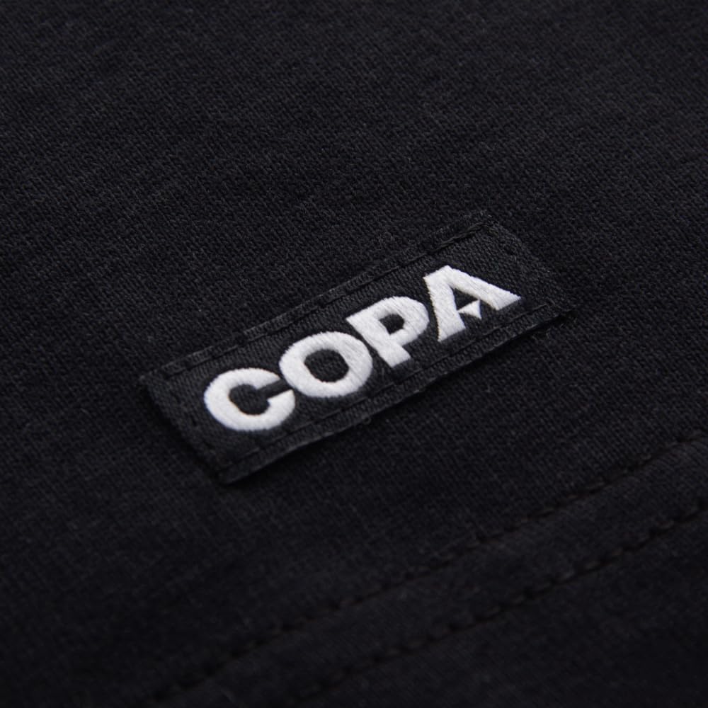 COPA - FC Lugano 1951 - Maglia da Calcio retrò - Uomo - XS - Nera