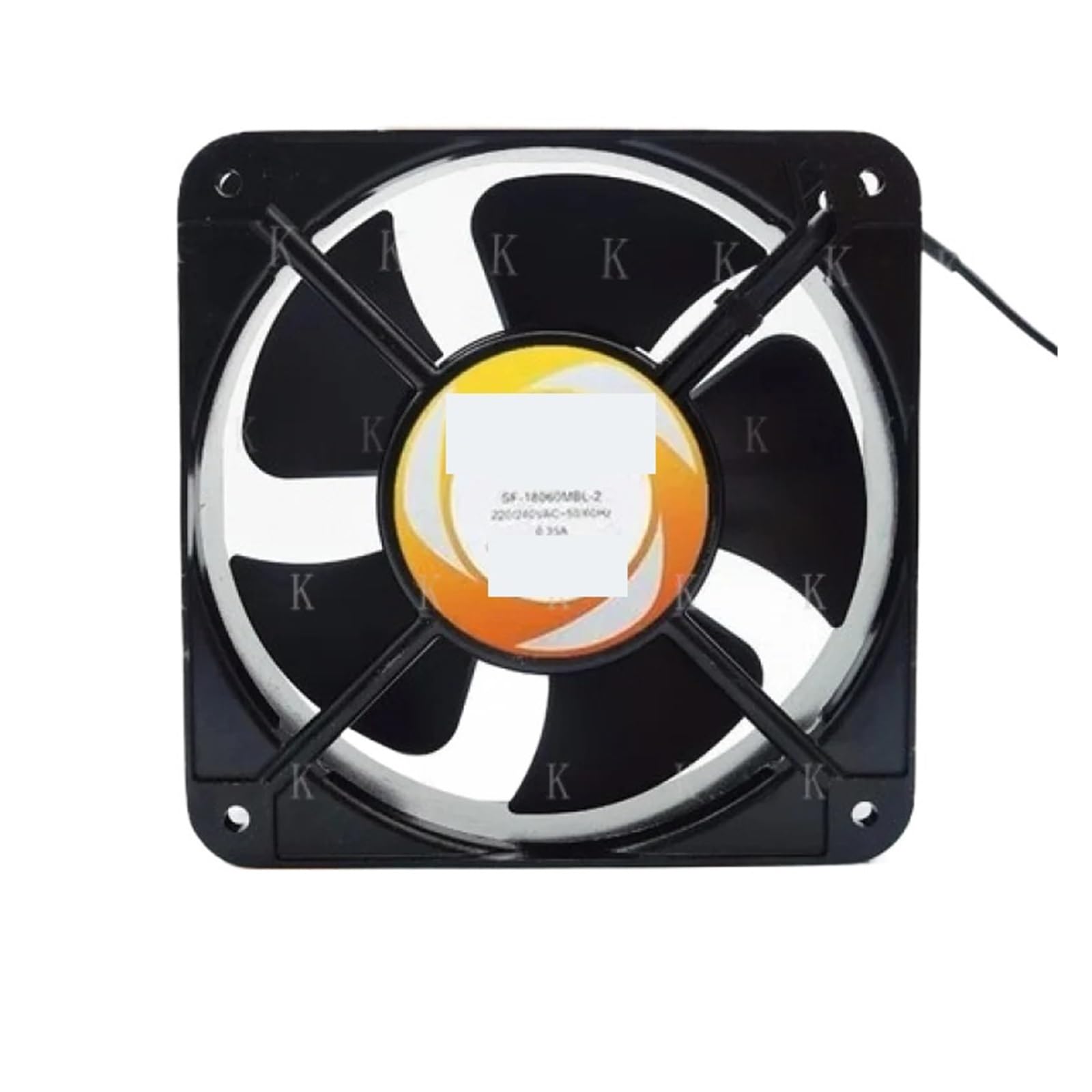 BRODEFUP SF-18060MBL-2 AC220V-240V 0.35A Metal AC Cooling Fan