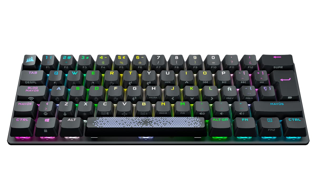 TECLADO Corsair K70 RGB Pro Mini Wireless MX Red ESPAÑOL CH-9189010-ES