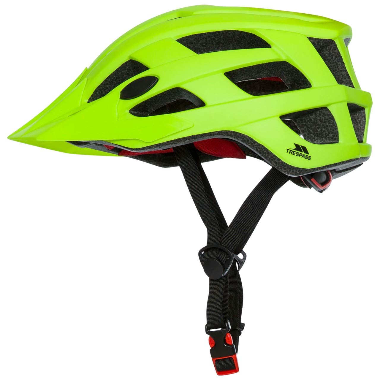 Trespass Adults Zrpokit Cycle Helmet (L) (Hi Visibility Yellow)