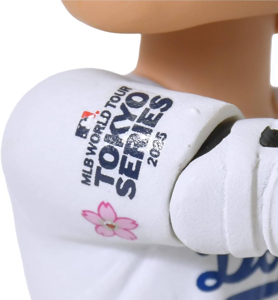 村上隆×MLB東京 大谷翔平ドジャース限定ボブルヘッド Amazon.co.jp: [FOCO]限定3,117個 大谷翔平 村上隆 コラボ