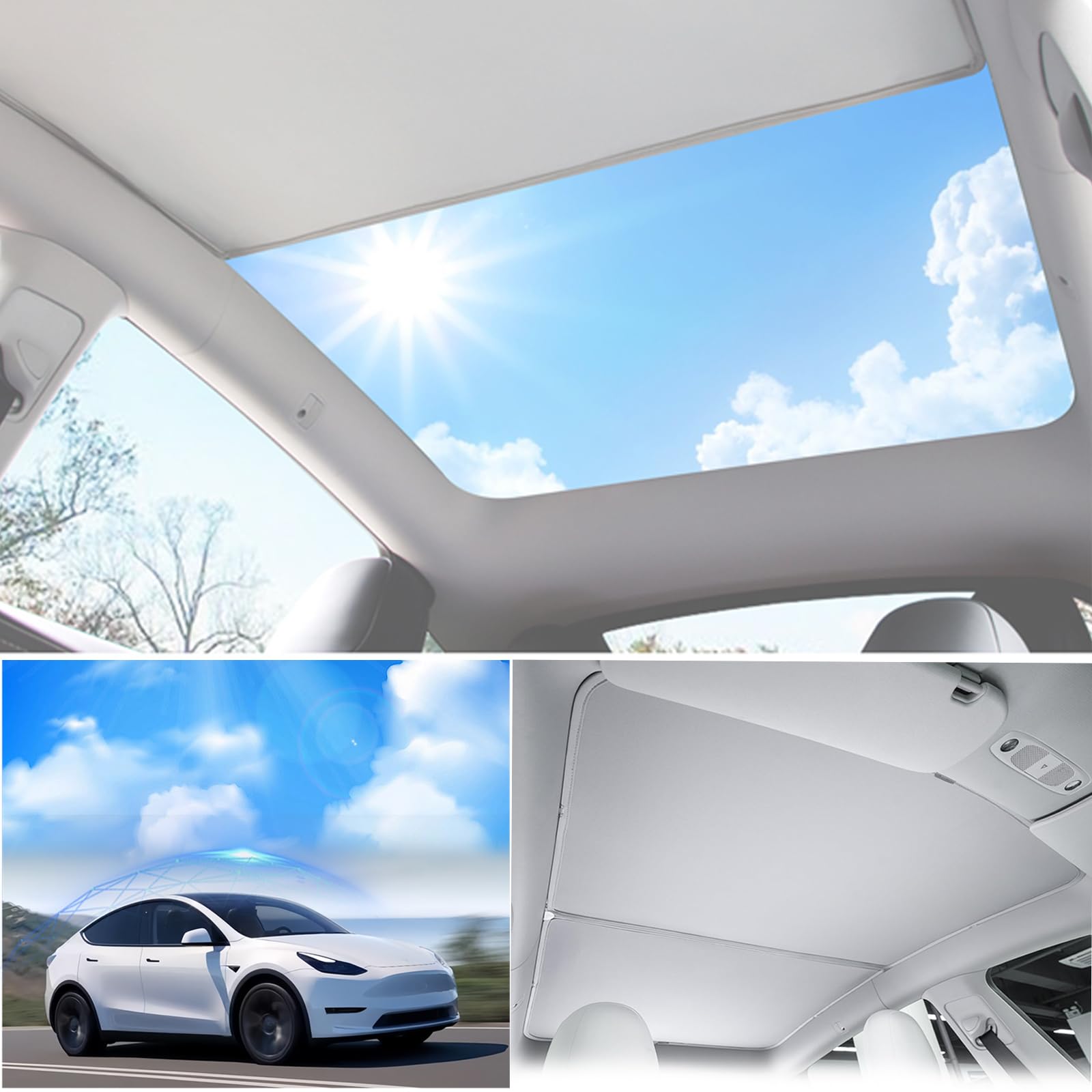Amazon.co.jp: 2025年 Tesla Model Y 2024年用 サンシェード