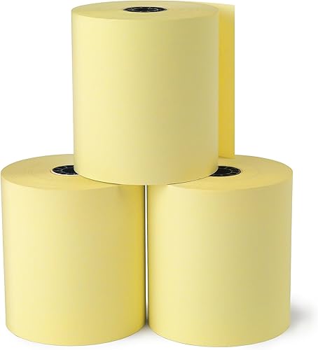 Staples 704438 Rollos térmicos de caja registradora/POS de 3 1/8 pulgadas x 230 pies por paquete de 4 (28402/15156)