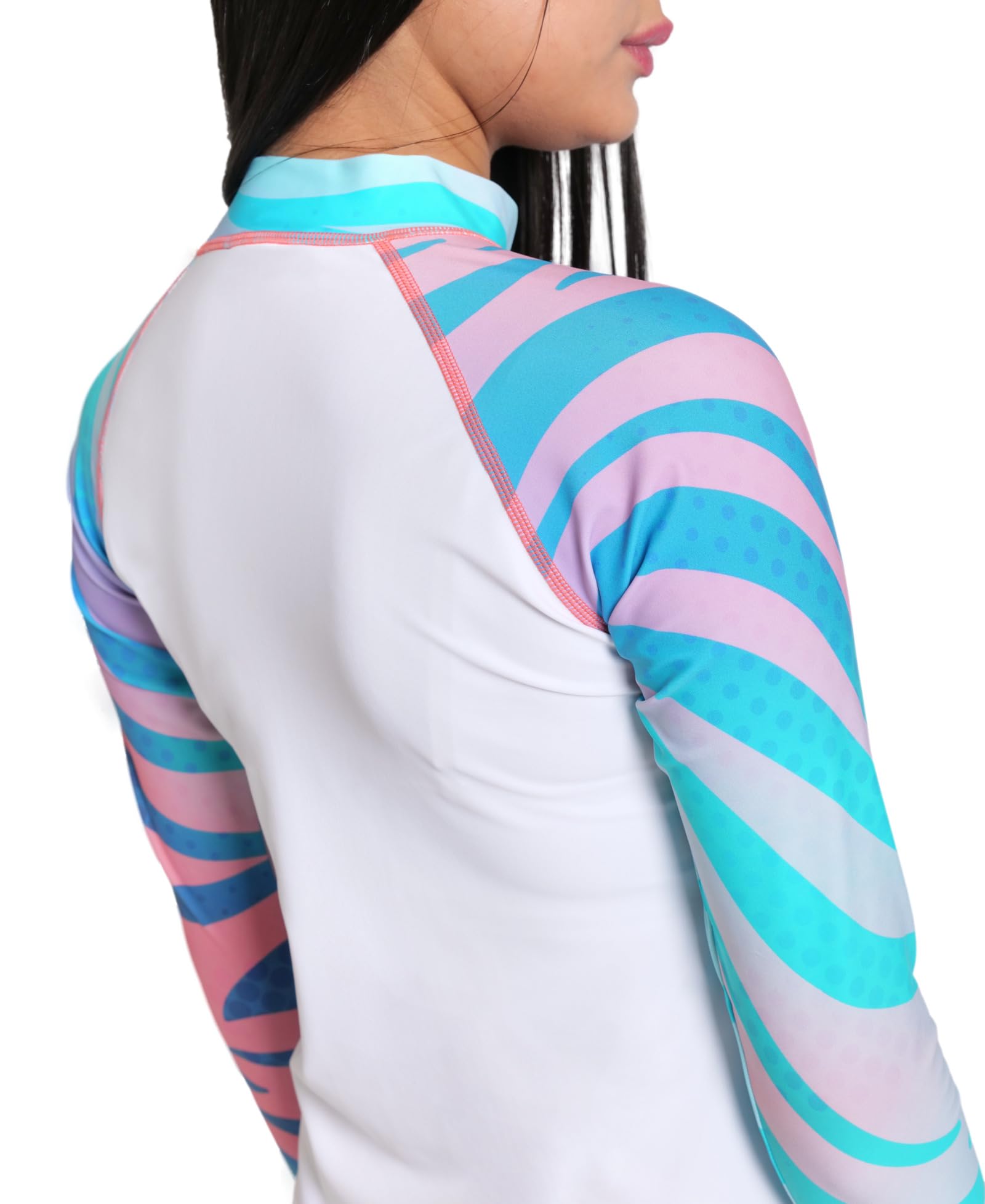 ARENA rash guard shirt Kobiety Women's Arena Rash Vest L/S Allover