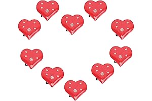 Valentine's Day Flashing Heart Brooches and Pins