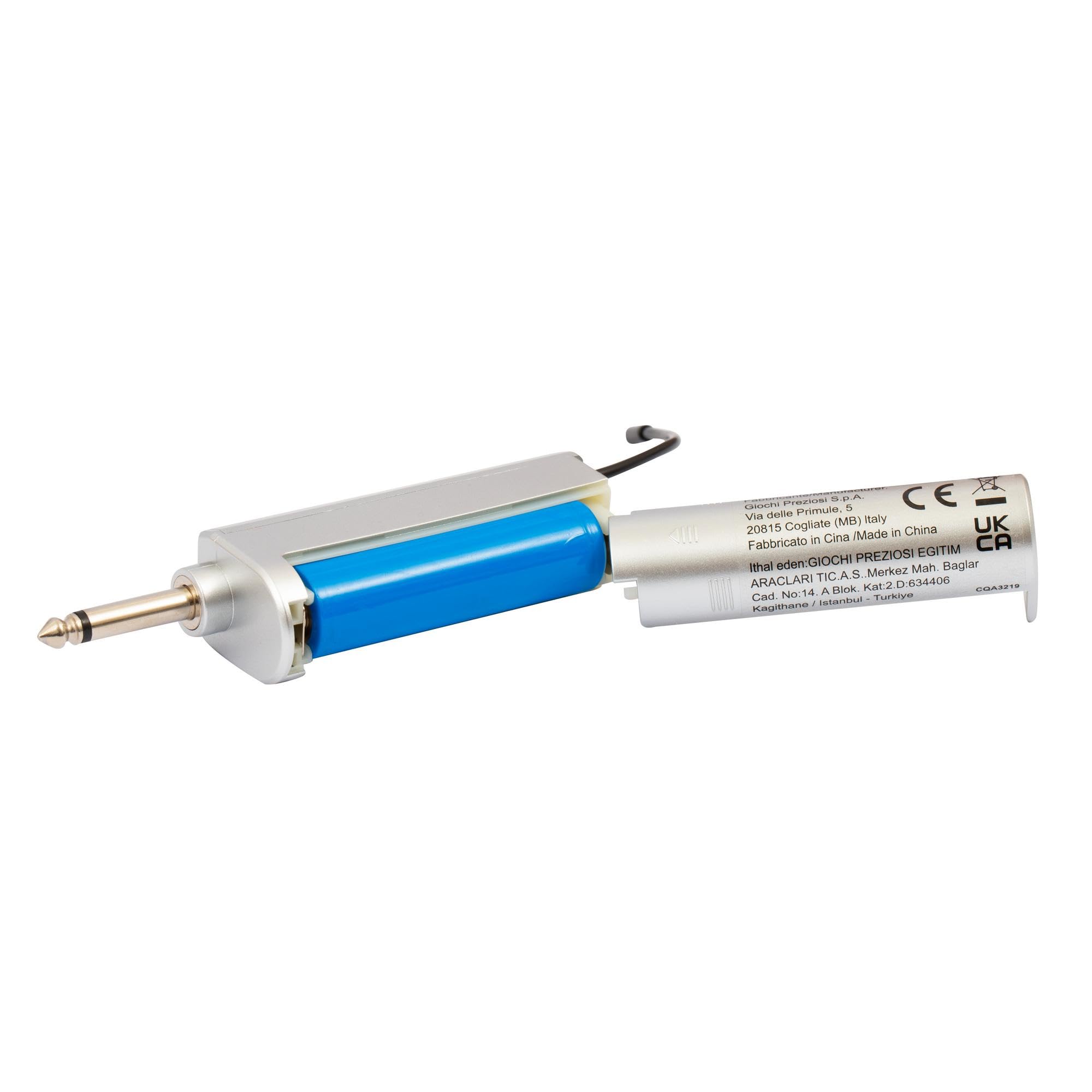CANTA TU KARAOKE micrófono Arco, micrófono inalámbrico para Karaoke inalámbrico con Receptor, Ideal para Bailes, 10 m de Cobertura, Compatible 2022 Pro 2023, Plateado