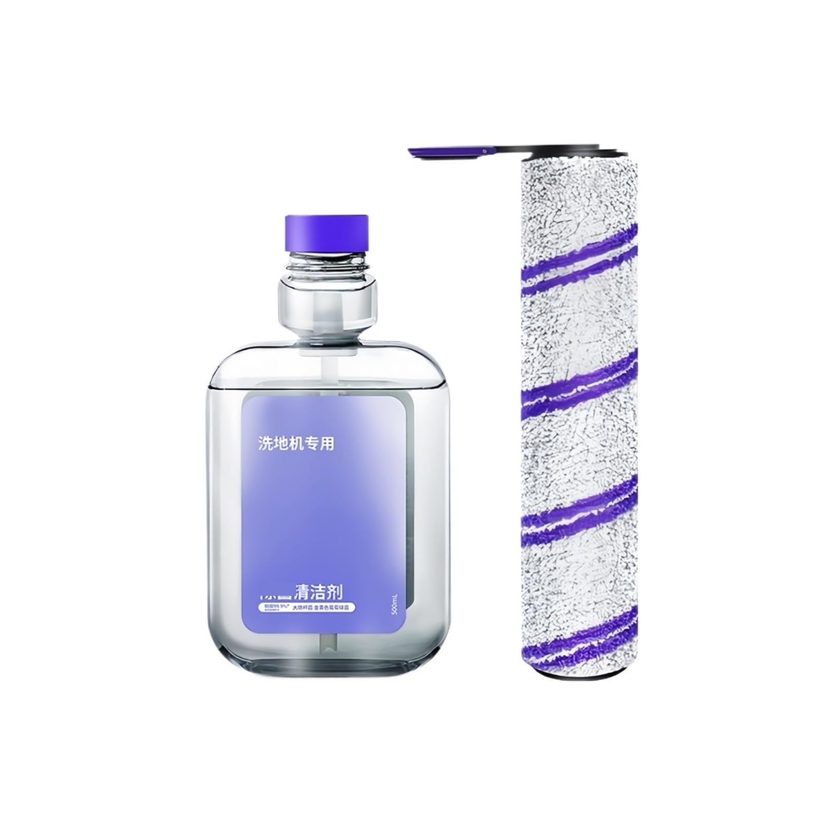 xbvxzvbn Vacuum Cleaner Parts Roller Brush Cleaning Liquid 500ml Compatible with Narwal S3 Island Floor Scrubber Accessories Drum Floor Cleaning Liquid