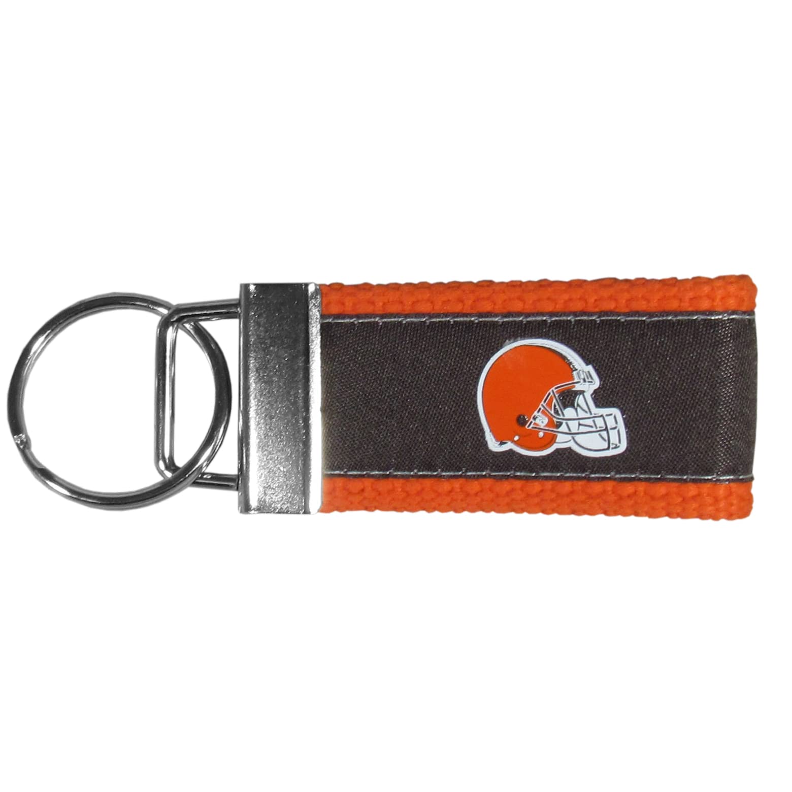 Siskiyou Sports NFL Cleveland Browns Woven Key Chain, One Size, Team Colors