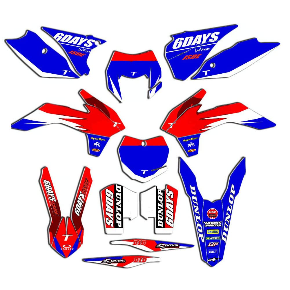 Kit Autocollants Graphiques Pour KTM EXC 2014-2016 (125 à 500) - SCRUB Designz - Neuf