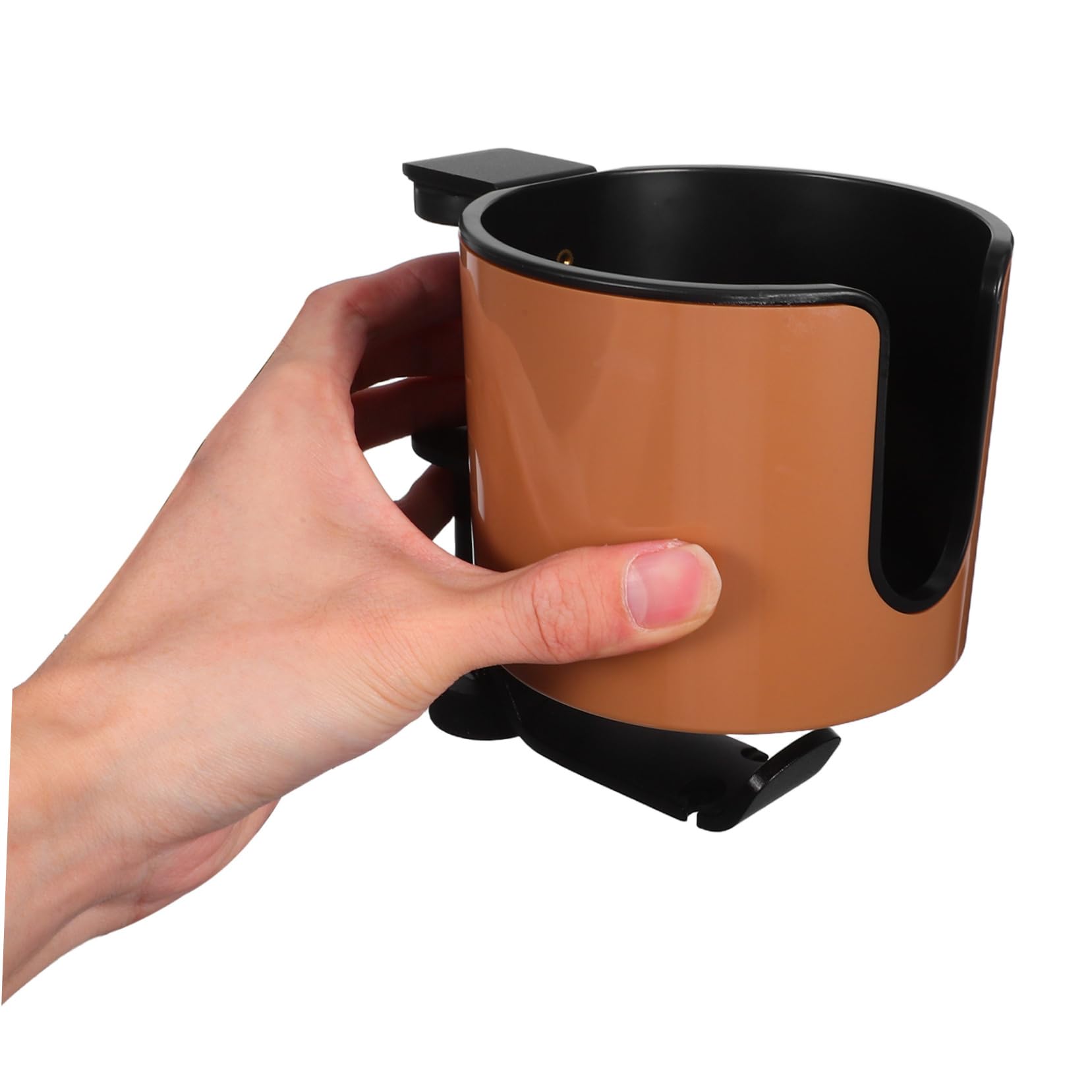 2-in-1 Becherhalter für Tisch mit Klemme und Drehhaken