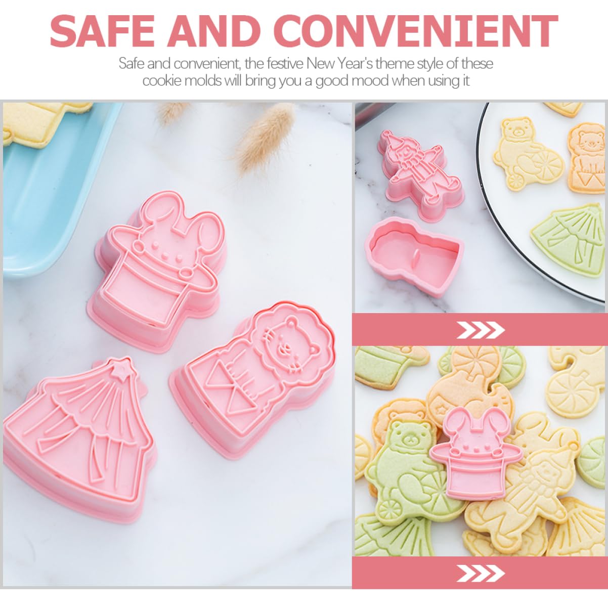 ABOOFAN 30 Pièces moule à biscuits à biscuits pour la cuisson pochoirs pour enfants des biscuits craquelins animaux emporte-pièces de en plastique coupe-biscuits Halloween