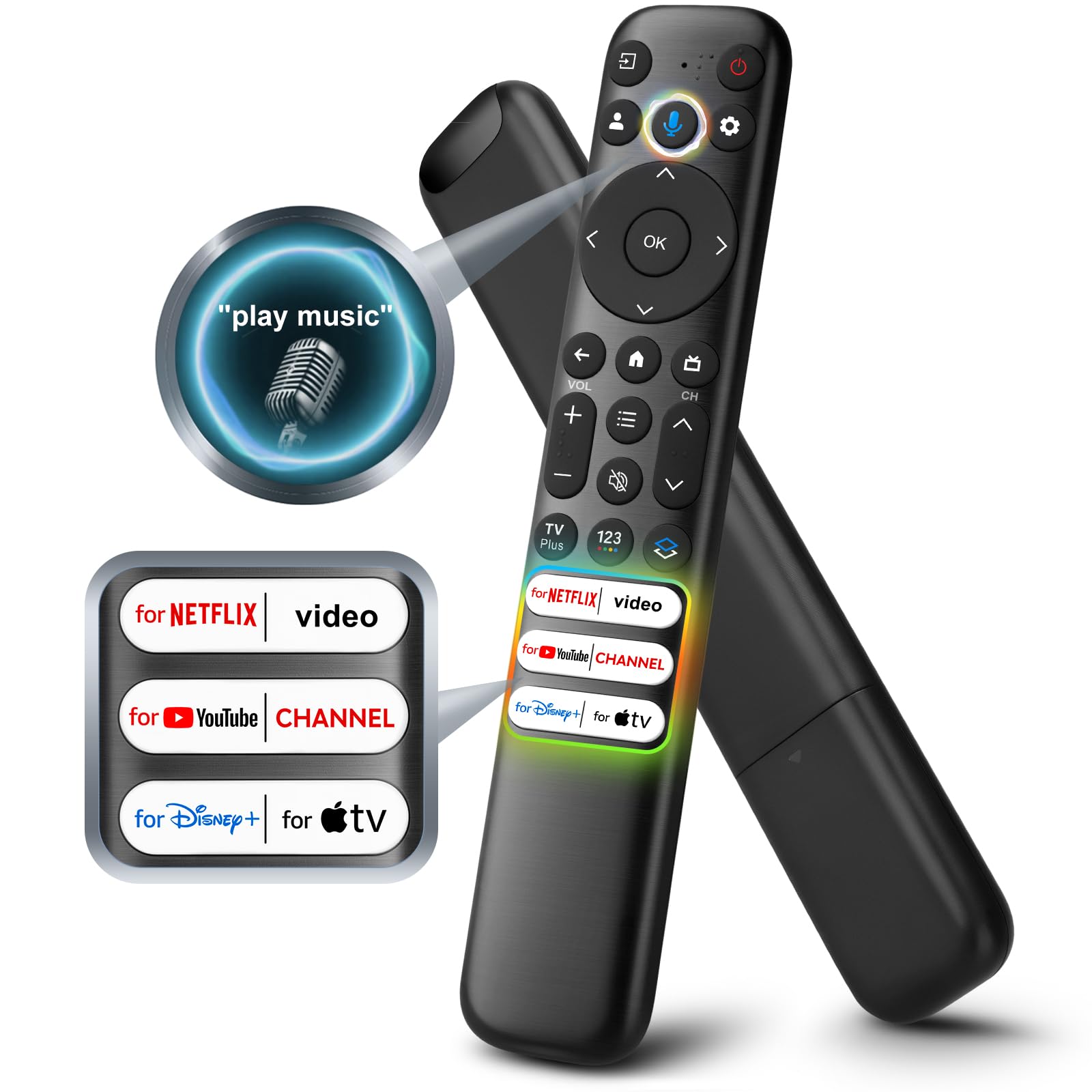Amazon.com: Voice Remote for TCL-Google-TV-Remote Control
