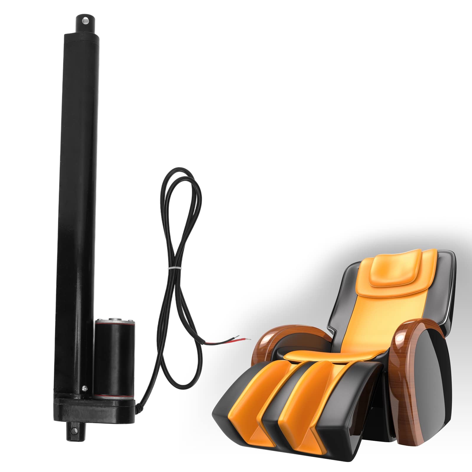Attuatore Elettrico Lineare 1000N Corsa 300mm 12V Per Macchine (Attuatore con telecomando del controller)