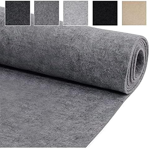 Anthracite Van Lining Carpet 4-Way Stretch 4 Metre Long With Glue Cover